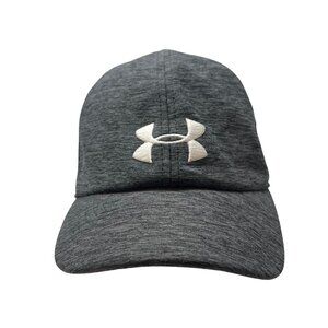 Under Armour Women’s Charcoal Gray Short Bill Cadet Golf Hat Cap Strapback UA
